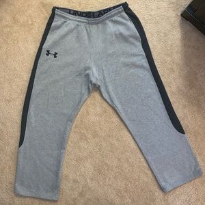 UNDER ARMOUR Cold Gear Gray Workout/Sweat Pants